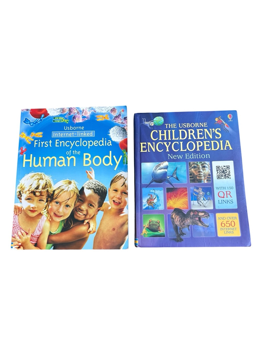 Usborne Children's Encyclopedia Set - Blue Covers